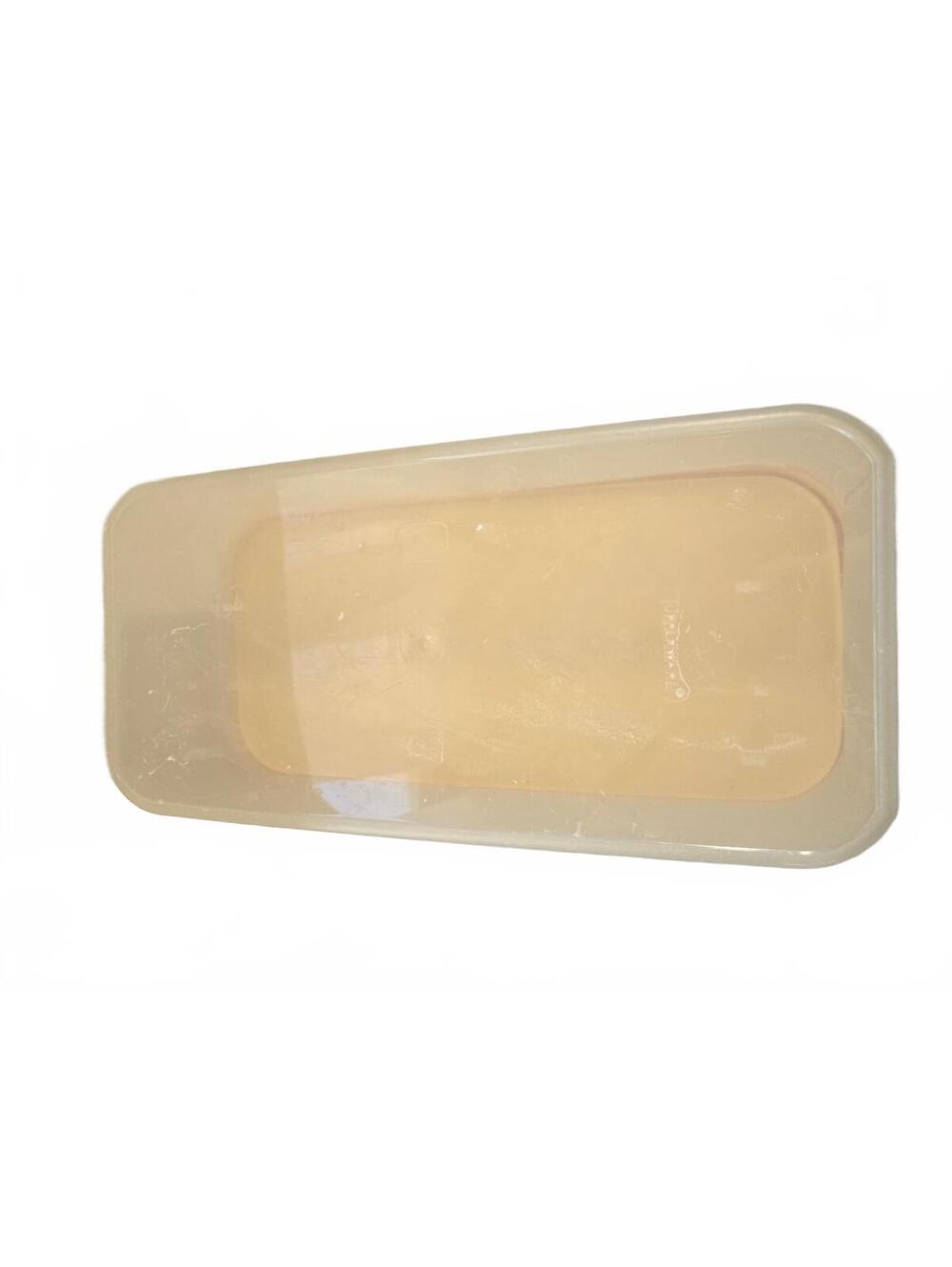Tupperware Modular Mates Rectangular Storage Container #2 with Yellow Lid / EUC - Picture 5 of 8